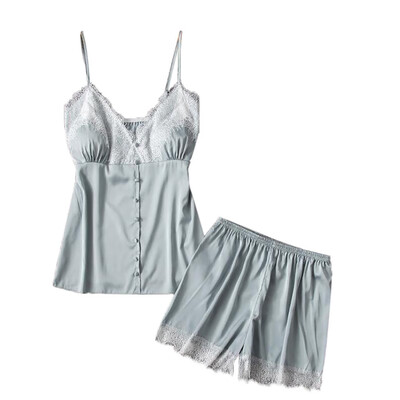 

Toponeto New Women Sexy Lace Breasted Sling Underwear Pants Lingerie Pajamas Nightgown