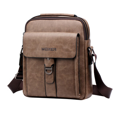 

Tailored Mens Gentleman Fashion Simple Leisure Single Shoulder Messenger Bags