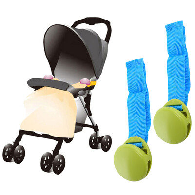 

Delicate Glossy Multicolour Blanket Clip for Baby Stroller