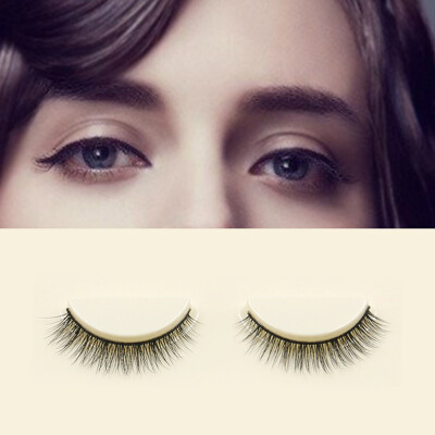 

Fashion Woman 3D Long Bushy Handmade False Eyelashes Natural High-end Fiber