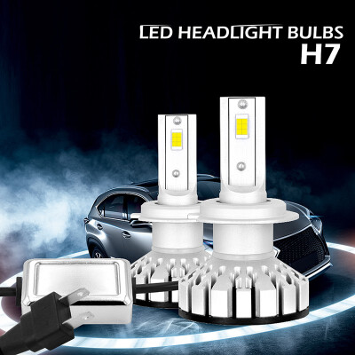 

2pcs 12V 80W Car Headlight Bulb 6000k Super Bright H1 H3 H4 H7 H11 9005 9006 9012 12V LED Headlamp Automobile Fog Lighting