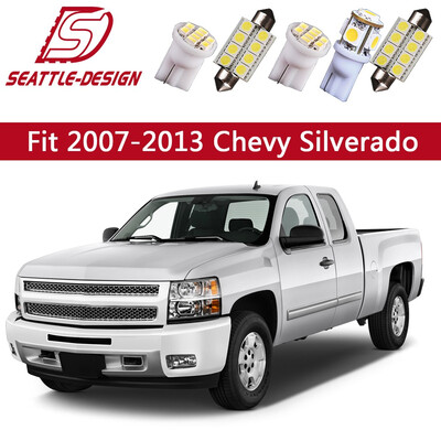 

11PCS White LED Bulbs Interior Lights Package Kit for 2007-2013 Chevy Silverado