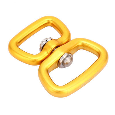 

Greensen Outdoor Aluminum Alloy Key Ring Connection Rotary Swivel Buckle Adapter