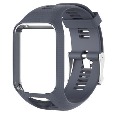 

Silicone Watchband Frame Replacement for TomTom Runner 2SparkSpark 3