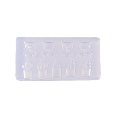 

3D Animal Pattern DIY Nail Art Silicone Mold Nail Template Form Mould Decor