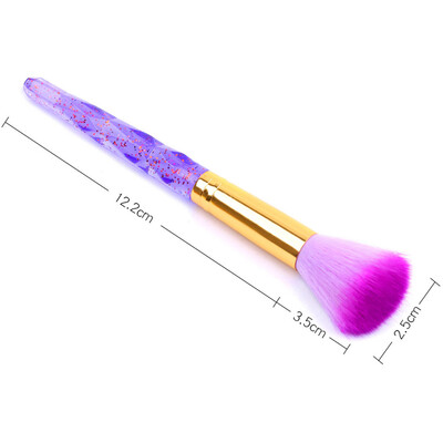 

Toponeto Nail Dust Remove Art Brush Polish Pen Kit Brush For Nail Salon Manicure DIY