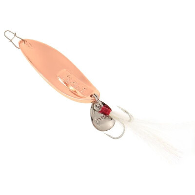 

YAPADA 5g-20g Zinc Alloy Spoon Fishing Lure Hard Bait Noise Sequin Paillette with Feather