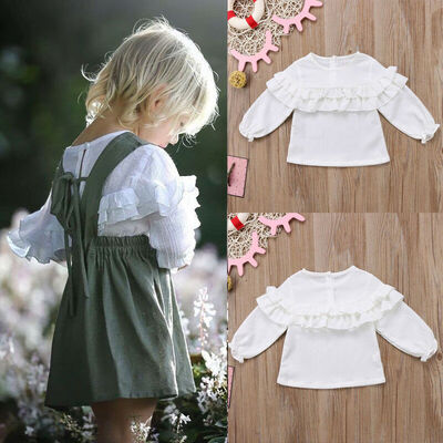 

SUNSIOM Toddler Newborn Baby Girls Long Sleeve T-shirt Blouse Clothes Shirt Tops