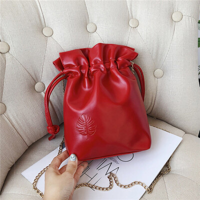 

Tailored Womens Simple All-purpose Small Bucket Bag Single Shoulder Messenger Bags