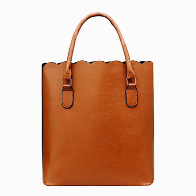 

Tailored Girls Women Vintage Lace Bag Leather Pure Color Bag Shoulder Bag Handbag