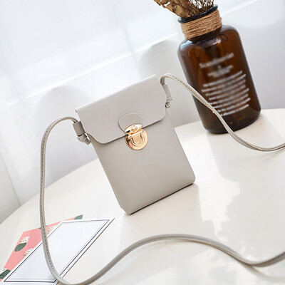 

Tailored Women Fashion Solid Cover Hasp Crossbody Bag Shoulder Bag Phone Coin Bag BG