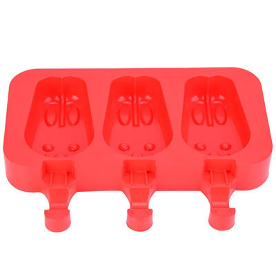 

Greensen Silicone Molds with Lid Ice Cream Bar Mold 2 Cavities Silicone Ice Pop Mold with 20 Sticks