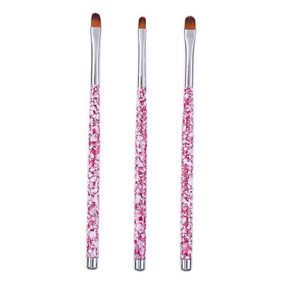 

3pcs Set UV Gel Marble Printed Painting Nail Art Dotting Pen Manicure Tools
