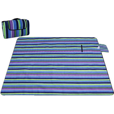 

2x2m Outdoor Camping Pad Foldable Picnic Mat Hiking Moisture-proof Blanket