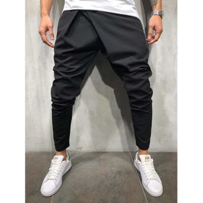 

Mens Harem Long Pant Jogger Sports Dance Sweatpants Running Workout Gym Trousers