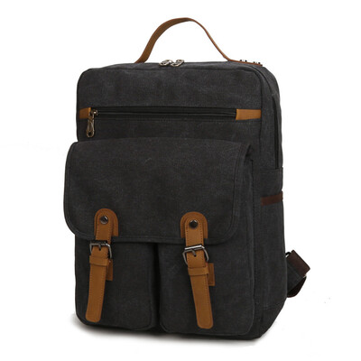 

Tailored Vintage Canvas Outdoor Bag Large-capacity Bag Travel Leisure Backpack