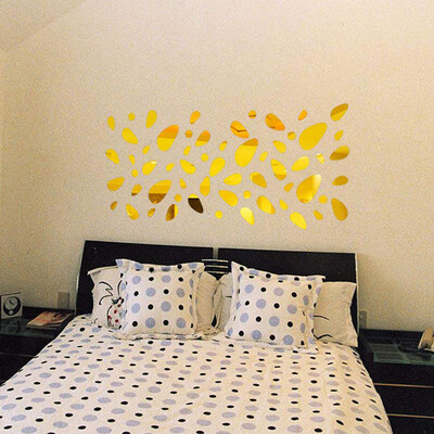 

〖Follure〗12Pcs 3D Mirror Vinyl Removable Wall Sticker Decal Home Decor Art DIY