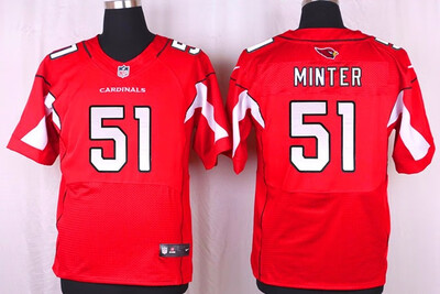 

Mens Nike Arizona Cardinals 51 Kevin Minter Elite White NFL Jersey