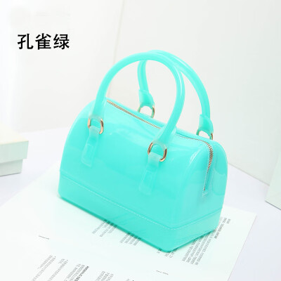 

Jelly Boston Tote Bag Fashion Women Shoulder Bags Large Capacity Candy Woman Handbags&Purses 2019 Summer New Crossbody Bag