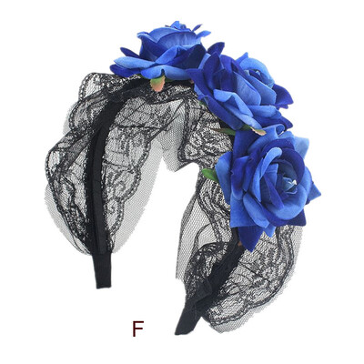 

〖Follure〗 1PC Halloween headband yak horn hair tiara headband hair hoop Headdress