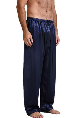 

Mens Silk Satin Pajamas Pyjamas Lounge Pants Sleep Bottoms Sleepwear Boxer
