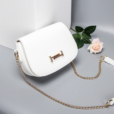 

Summer ins girls in the Korean version of the Chaozhou 2019 single shoulder slant bag fashion chain bag simple
