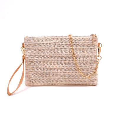 

Tailored Women Vintage Fringed Straw Bag Casual Wild Vacation Simple Weave Crossbody Bag