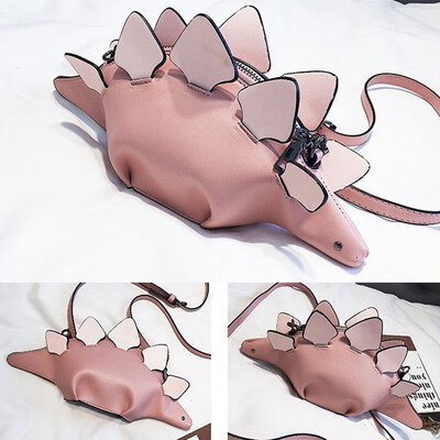 

Creative 3D Chameleon Cartoon Handbags Chic Funny Dinosaur Animal Messenger Bags Panelled Shoulder Crossbody Bags