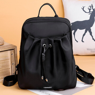 

Tailored Womens Fashion Backpack Waterproof Nylon Bag Anti-Theft Shoulder Bag Leisure
