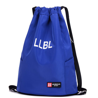 

Bouquet pocket rope extraction double shoulder bag men&women portable folding backpack outdoor travel simple belt exercise bag