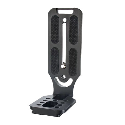 

Early traveler EM-L90 vertical -shaped quick release plate 90 degree SLR micro single camera monopod tripod hydraulic damping Yuntai Zhiyun claws Dajiang stabilizer all models universal