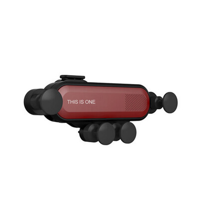 

Tailored Car Vent Mobile Phone Holder Five-Point Support Gravity Car Phone Holder