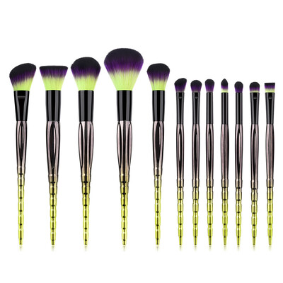 

Toponeto 12PCS Cosmetic Makeup Brush Brushes Foundation Powder Eyeshadow Brush Set