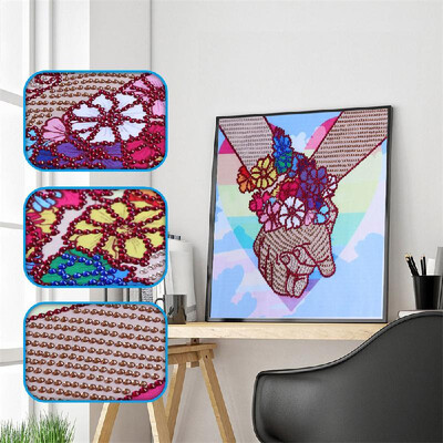 

DIY 5D Diamond Painting Kits DIY Drill Diamond Painting Needlework Crystal Painting Rhinestone Paintings Arts Craft for Home Wall