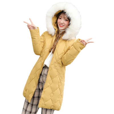 

Toponeto Women Winter Warm Coat Hooded Thick Warm Loose Jacket Long Overcoat