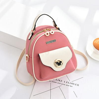 

Summer backpack female fashion student net red bag small fresh shoulder Messenger bag