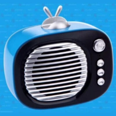 

Retro Style Bluetooth Wireless Speaker Portable Old-time TV Shape Bluetooth Speaker