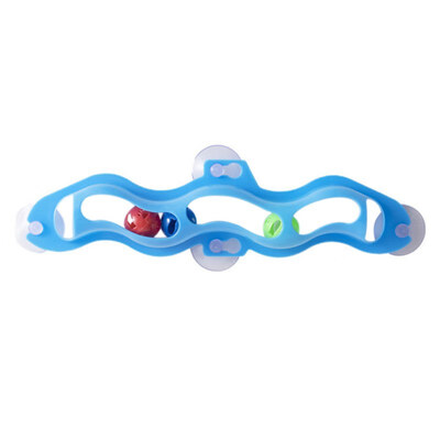 

Pet Cat Toys Window Sucker Ball Track With 3 Balls Interactive Fun Kitty Cats Kittens Play Exercise Tool For Gatos