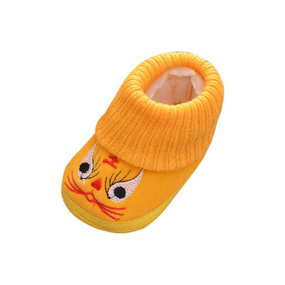 

Baby Girl Boy Breathable Cartoon Embroidery Shoes Casual Sneakers Toddler Soft Soled First Walkers 2019 New Baby Shoes Winter