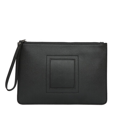 

Simple Mens Fashion Pack Korean Leather Handbag Couple Envelope Pack IPAD Pack Pack