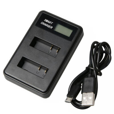 

LCD Display Dual Port USB Battery Charger for SJCM SJ4000500060007000