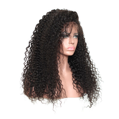 

Dolago 13x6 Lace Front Wigs For Women Curly Human Virgin Hair Wigs 250 Density Brazilian Glueless Lace Front Wig Full Black