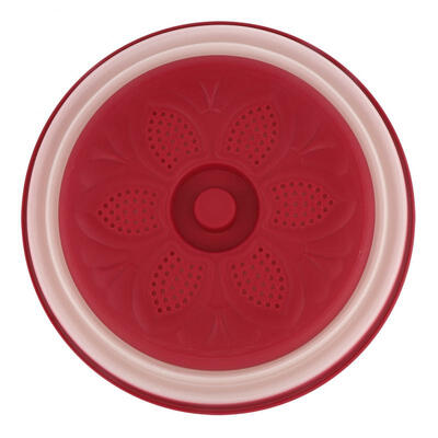 

Greensen Dustproof Silica Gel Microwave Plate Dish Covers Lid for Home Kitchen Tool
