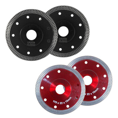 

2x Round Diamond Discs RedBlack D115mm Ultra-thin Diamond Ceramic Cutting Oscillating Tool Accessories For Dry And Wet Cutting