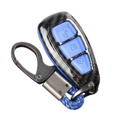 

Carbon Fiber Remote Key Fob Case Shell Cover for FordsFo-cusFiestaKugaC-Max
