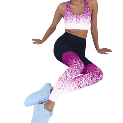 

Women Sports Yoga Workout High Waist Running Pant Fitness Elastic Legging GYL