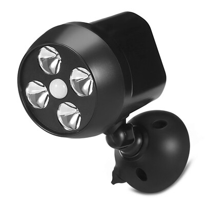 

Famirosa 4 LEDs Spotlight with PIR Motion Sensor 600-lumen