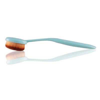 

Women Pro Oval Brush Makeup Foundation Brush Toothbrush Curve Foundation Tool