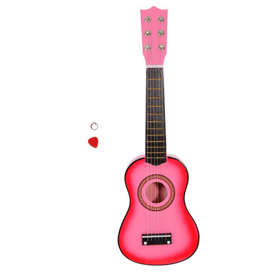 

Ktaxon New 21" 23" 25" 6 Strings Beginner Practice Acoustic Guitar Musical Instrument Child Kids Gift