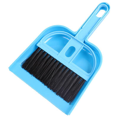 

Mini Desktop Sweep Cleaning Brush Keyboard Brush Small Broom Dustpan Set